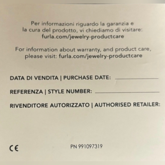 FURLA HEART RING 💛🤍 Size 7 - Picture 7 of 9